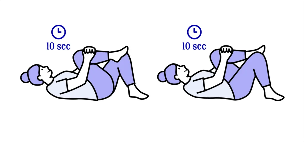 exercice - étirement des ischio-jambiers